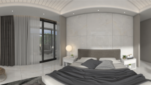 Gạch 100x100 Ấn Độ Snow White (Bóng)