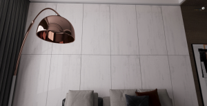 Gạch 60x120 Ấn Độ Velvet White (Matt Carving)