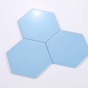 Gạch Bông Lục Giác Xanh 230x200x115mm Men Matt M23204-A
